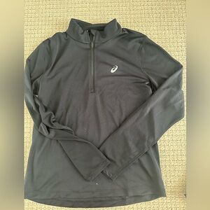 Asics Black Long Sleeve Sweatshirt - Size S